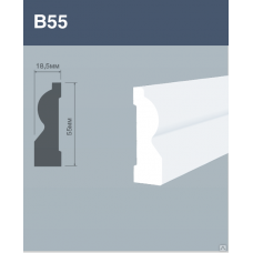 Плинтус Hi Wood B55